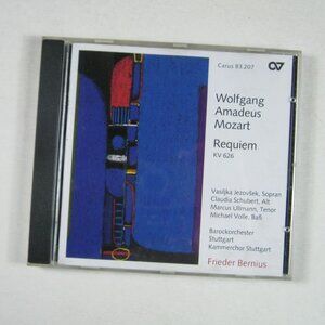 Wolfgang Amadeus Mozart Requiem KV 626 Carus 83 207 Frieder Bernius